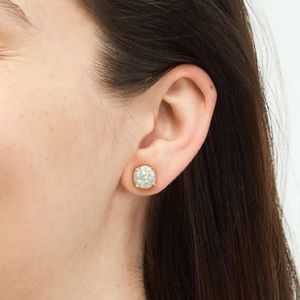 Kate spade glitter gumdrop studs Clearance